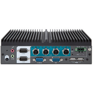ARBOR ARTS-1550 Fanless computer with Intel Atom Amston Lake x7433RE, up to 16GB Memory, 4x PoE+ 2.5GbE